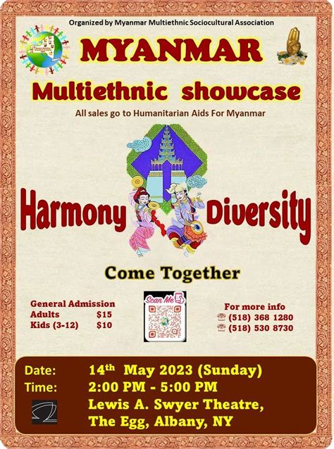 Celebrate diversity at the Myanmar Multiethnic Showcase